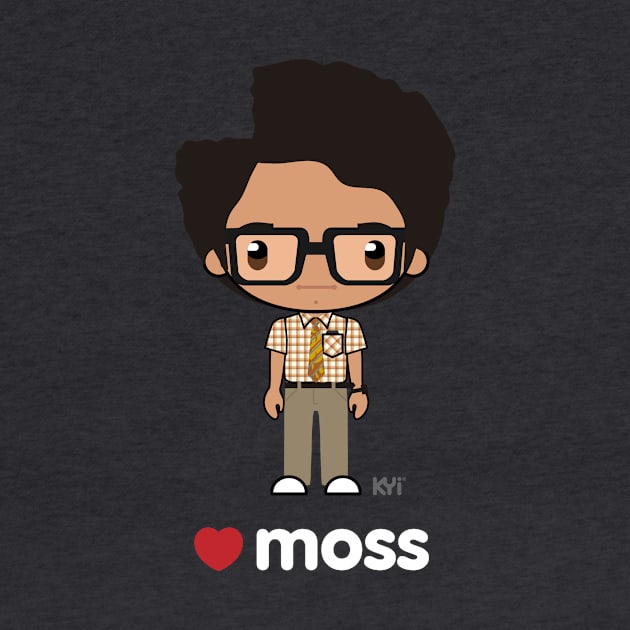 Love Moss - the IT Crowd by KYi